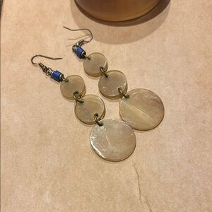 Chic Horn Dangle Earrings